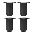 thumbnail image 4 of Pies ajustables, 4 piezas de aleación de aluminio, soporte ajustable para sofá, patas para muebles, diseño de clase mundial, 4 of 8