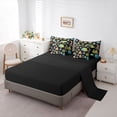thumbnail image 5 of Erosebridal Kids Teens Jungle Adventure Bedding Comforter Set 7 Pieces,Boys Girls Woodland Camping Theme Full Bedding Set,Black Reversible, 5 of 6