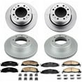 thumbnail image 2 of PowerStop Front and Rear Geomet Coated Brake Rotor and Pad Kit Fits: Select Models CRK7141, 2 of 5