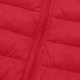 thumbnail image 5 of Unisex Kids Jacket Hooded Padded Coat Full Zip Long Sleeve Warm Winter Outerwear with Zipper Side Pockets for Boys Girls, 5 of 9