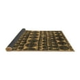 thumbnail image 2 of Ahgly Company Indoor Round Abstract Brown Modern Area Rugs, 4' Round, 2 of 4