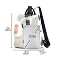 thumbnail image 3 of FORMRS Women's Travel Backpack Purse Anti-Theft Hidden Pockets Casual Shoulder Bag, Cute Cartoon Cats, 3 of 7