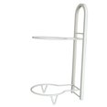 thumbnail image 3 of koolsoo 2 Layer Basketball Display Rack Balls Storage Rack for Rugby Ball Gym Soccer White, 3 of 9