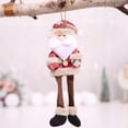 thumbnail image 2 of Muñeca de Peluche de Navidad Sunnimix Decoración Multicolor Santa 23 x 7 cm, 2 of 8