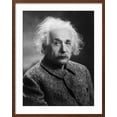 thumbnail image 2 of Art.com Albert Einstein Photo, Brown Frame Wall Art, 23" x 29", 2 of 5