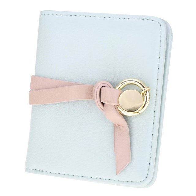 Cartera Plegable Para Mujer, Tarjetero De Crédito / Identificación, PU, De Mano de material cuero PU Para Niñas, Tarjetero Verde Hugo Billetera mujer Bifold
