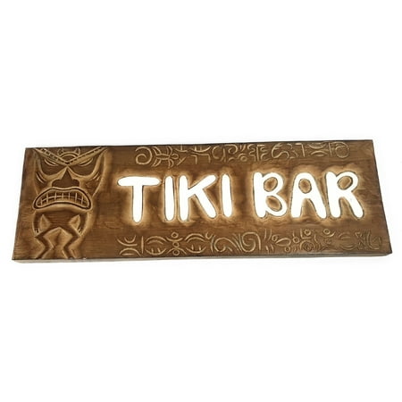 24 Inch Tiki Bar Decor - Tiki Bar Sign 24