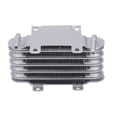 thumbnail image 4 of Motorcycle Oil Cooler, Engine Oil Cooler Radiator Anti Deform Leakproof Protection  For 50cc-250cc Dirt Bike, 4 of 8
