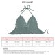 thumbnail image 5 of Crochet Bra Top Tied V Neck Soft Slim Hollow Out Fashion Halter Neck Knitted Bikini Top for Women, 5 of 5