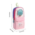 thumbnail image 3 of Cute Pencil Case For Kids Large Capacity Standing Pen Pouch With Multiple Pockets Portable Pencil Bag For School Students Girls Boys, 3 of 6