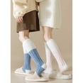 thumbnail image 3 of Maplenight Womens Fuzzy Socks 2 Pairs Fluffy Cozy Comfy Cabin Plush Warm Thermal Winter Soft Sleep Socks with Grippers, 3 of 6