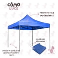 thumbnail image 5 of Lona Repuesto Toldo Impermeable 2x2 m Color Azul, 5 of 5