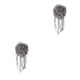 thumbnail image 2 of Vogacara Moño de cola de caballo de fibra peinado multiusos esencial para mujeres extensión de cola de caballo cabello rizado señoras 6/60b 6/60b 2Conjunto, 2 of 6