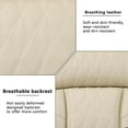 thumbnail image 4 of Leather Power Recliner Sofa Set with LED Lights, Reclining Sectional Sofa for Living Room, 3-Piece Set, 4 of 5
