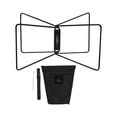 thumbnail image 1 of jinwen Support Pliant Robuste pour Barbecue, Maison, Randonnée, Noir, 1 of 9