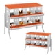 thumbnail image 1 of QinaQin Caja nido para gallinas de 6, 8 o 10 compartimentos con patas de soporte, diseño fácil de limpiar e instalar para proteger huevos, 1 of 7