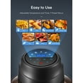 thumbnail image 2 of FOHERE Air Fryer Lid 7-in-1 for Instant Pot 6&8 Qt, Crisp Lid Touchscreen, Turn Your Pressure Cooker Into Air Fryer in Seconds, Accessories and Recipe Cookbook Included, 2 of 8