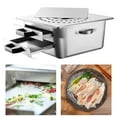 thumbnail image 6 of deevoka Rice Roller Maker Rice Noodle Roll Steamed Easy Clean Vermicelli Roll Steaming Double Layer, 6 of 9