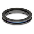 thumbnail image 5 of Edward Mirell Black Ti Anodized 4mm Band, 5 of 7
