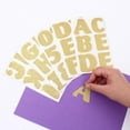 thumbnail image 2 of ArtSkills Gold Glitter Letter Stickers, 2 of 3