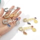 thumbnail image 3 of 5 uds broche de bufanda de diamante Pin bufanda musulmana a juego Hijab Clips pequeño conjunto de broches Clips de Metal para chal bufanda musulmana mujeres bufandas Hijab seguridad chal broche alfil TUNC Sencillez, 3 of 5