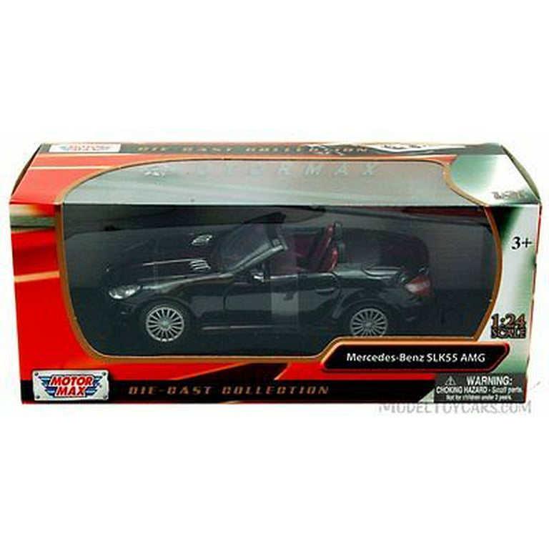 Mercedes Benz SLK55 AMG, Black - Motormax 73292 -1/24 scale