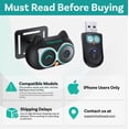 thumbnail image 3 of OTTOCAST Cabin Care Baby Car Camera with Wireless CarPlay Adapter, 1080P HD Baby Monitor with IR Night Vision, 150° Wide Angle, Real-Time Rear Seat View On Car Screen,, 3 of 16