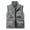Gray, variant on hotojiny Men’s Fishing Vest Outdoor Work Quick Dry Zip up Travel Cargo Vest Lightweight Sleeveles Jacket with Multi Pockets