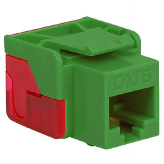 ICC IC1078L6GN Cat 6 Ez Modular Connector, Green
