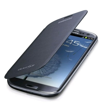 OEM Samsung Flip Cover Case for Samsung Galaxy S3 - Pebble Blue