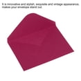 thumbnail image 4 of REGALWOVEN Mini Envelopes, Mini Card Business Card Envelope for Greeting Weddings Dark Red, 4 of 6