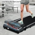 thumbnail image 5 of BITOUSHI 2 in 1 Folding Treadmill 3.0HP Under Desk Electric Treadmill Installation-Free with Remote Control APP Control and LED Display, Walking Jogging for Home Office - Grey, 5 of 9