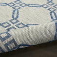 thumbnail image 6 of Nourison Garden Party Indoor/Outdoor Traditional Trellis Ivory Blue 2'2" x 3'9" Area Rug, (2' x 4'), 6 of 8