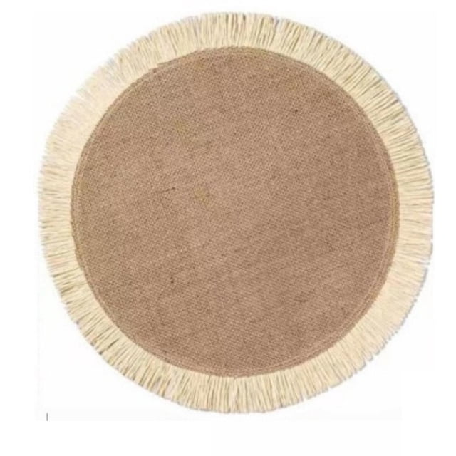 ERK Quality Rectangular Placemats For Dining Tables Stylish And Durable Mats Ideal For Home Heat And Easy To Clean For Everyday Use