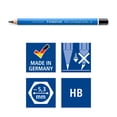 thumbnail image 5 of Juego de 5 lápices de dibujo Staedtler Mars Lugraph Jumbo, 5 of 5