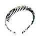 thumbnail image 1 of Diademas de plástico con dientes para mujer, multicolores, antideslizantes, con peine de dientes, diademas con aros, accesorios suaves para el cabello, 1 of 8