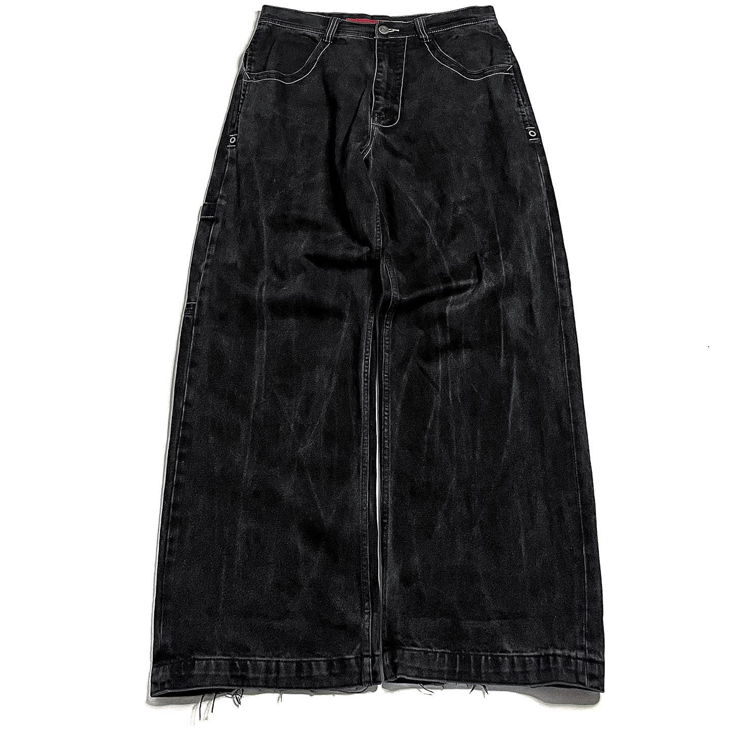 TONNKO♡ JNCO Jeans New Harajuku Hip Hop Retro Skull Graphic