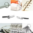 thumbnail image 6 of 30 Pieces Loose Leaf Binder Rings , Nickel Plated Metal Office Book Rings Key Rings,,38MM，G26851, 6 of 6