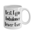 thumbnail image 2 of Fun Ambulance driver 11oz Mug, Best Effin' Ambulance Driver Ever, Joke Gifts for Coworkers from Colleagues, Birthday Gifts, Coffee mug, Tea mug, Ceramic mug, Travel mug, Mug set, Funny mug,, 2 of 2