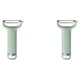 thumbnail image 3 of Pelador de frutas Monstrate de acero inoxidable de mano para colgar lavable Verde 2Conjunto, 3 of 6