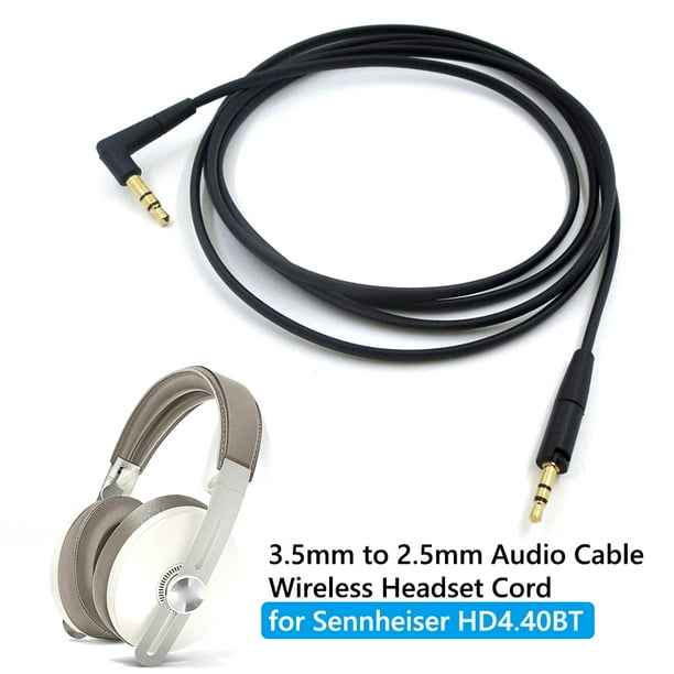 Huadaliy 3.5mm to 2.5mm Audio Cable Wireless Headset Cord for Sennheiser  HD4.40BT