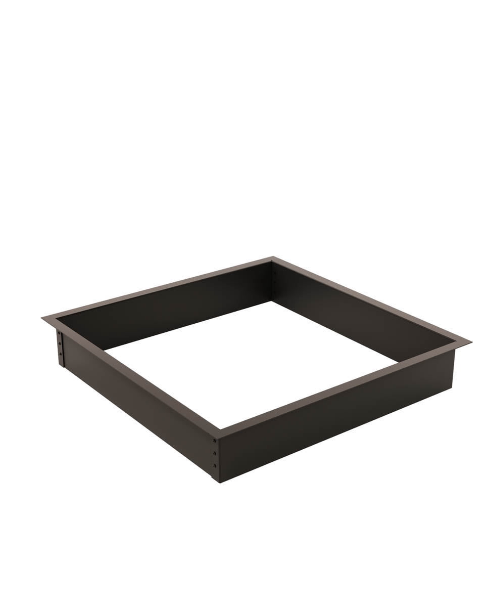 fire grate for fire pit on Bon 34 131 36 Inch Square Fire Pit Insert Walmart Com Walmart Com