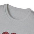 thumbnail image 3 of Peace Love Cure Blood Cancer Awareness Month Red Ribbon TShirt, 3 of 4
