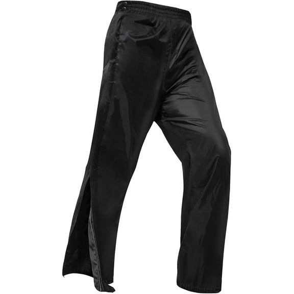 RainRider Waterproof Rain Pants for Men Women Full Zipper Legs Over Pants Rain Trousers for Work Fishing Golf
