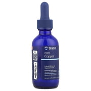 Trace Minerals Ionic Copper - Liquid Copper Supplement for Blood Health - Supports Healthy Connective Tissue, Metabolism & Nerves - 2 fl oz (48 Servings)