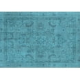 thumbnail image 1 of Ahgly Company Indoor Rectangle Oriental Light Blue Industrial Area Rugs, 5' x 8', 1 of 4