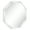 White, variant on Kate and Laurel Rhodes Modern Octagon Wall Mirror, White 25x25 Inches