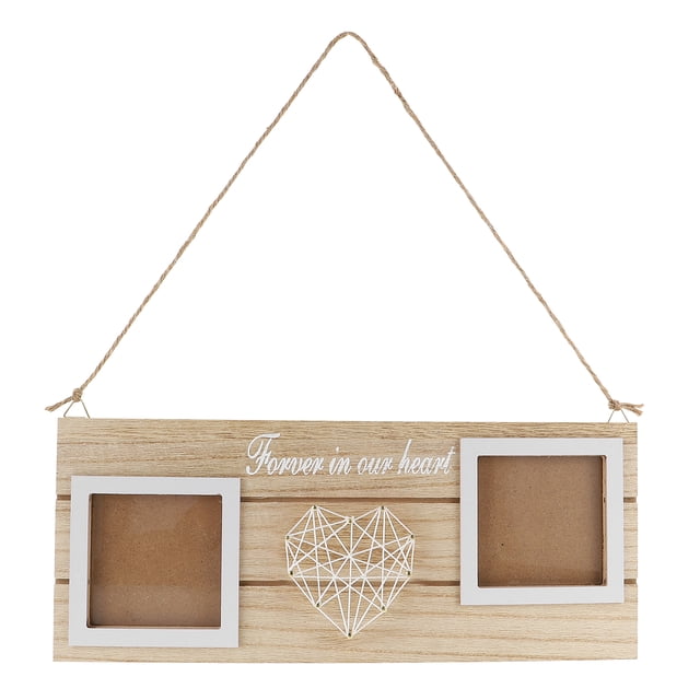 Shisuyan Mom Photo Frame Creative Style Wall Decoration Stainless Steel 1 Set 13.4X5.5in