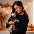thumbnail image 6 of Halloween Cat Costume Witch Cloak Wizard Hat Pet Outfit for Cats Funny Dress Up Apparel for Halloween Parties Photos, 6 of 8