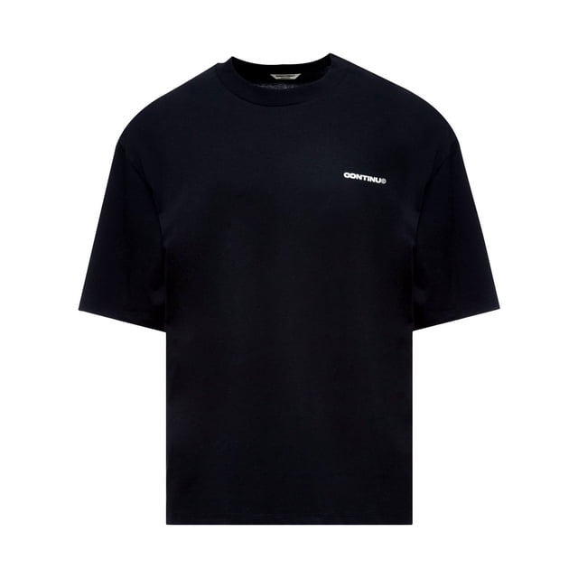 Hype - Camiseta Continu8 para Adultos Unisex (Negro)